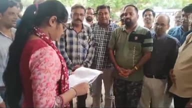 खरगौन: शहरवासियों ने एसडीएम कार्यालय पहुंचकर तहसीलदार को कलेक्टर के नाम ज्ञापन सोपा ,