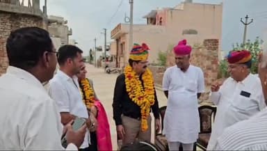 मेड़ता: मेड़ता के सर्वेश्वर नगर में अभिनंदन कार्यक्रम हुआ आयोजित,न्यायधीश रतनलाल मूंड का किया गया अभिनंदन