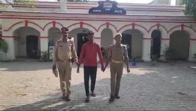 बदायूं: उझानी कोतवाली पुलिस ने बरी बाईपास चौराहे से दुष्कर्म के आरोपी को गिरफ्तार किया