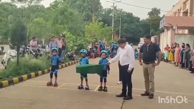गुना नगर: कलेक्ट्रेट कार्यालय में हुआ 6वी जिला स्तरीय रोलर स्केटिंग प्रतियोगिता का शुभारंभ, प्रेस क्लब के अध्यक्ष हुए शामिल