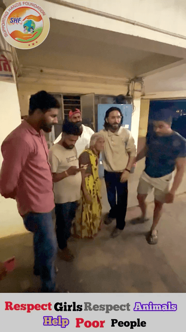 One Share power 🙏🏻.
आपके सहयोग और साझेदारी 
से आज दादी अपने बच्चों तक पहुंच गई हैं।’

#apsgurjar #help #thanks