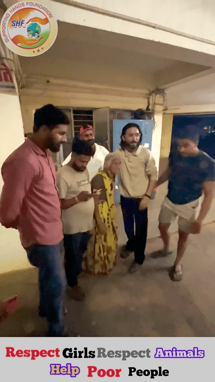 One Share power 🙏🏻.
आपके सहयोग और साझेदारी 
से आज दादी अपने बच्चों तक पहुंच गई हैं।’

#apsgurjar #help #thanks