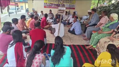 राजगढ़ी: बड़कोट में क्रमिक धरने पर बैठे आंदोलनकारियों ने आज पीएम नरेंद्र मोदी के नाम 300 पोस्टकार्ड प्रेषित किए,