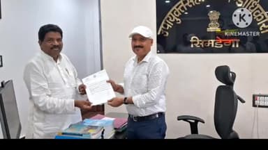 बानो: तोरपा विधायक ने उपायुक्त, सिमडेगा एवं विद्युत कार्यपालक अभियंता से मिलें, उपायुक्त को सौंपा बानो प्रखड के लिए विकास योजन