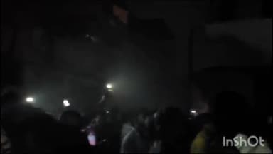 ಶಿವಮೊಗ್ಗ: ನಗರದ ಗಾಂಧಿ ಬಜಾರ್ ಬಟ್ಟೆ ಮಾರುಕಟ್ಟೆಯಲ್ಲಿ ಅಗ್ನಿ ಅವಘಡ