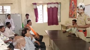 समुद्रपूर: गिरड ग्रामपंचायत कार्यालयात ठाणेदार संदिप गाडे यांनी नागरिकांना केले नविन कायदे विषयक मार्गदर्शन