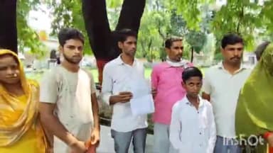 लखीमपुर: श्रीनगर गांव निवासी ग्रामीण ने कानूनगो पर ₹20000 रिश्वत न देने पर खेत में लगी फसल को रौंदवाने का लगाया आरोप