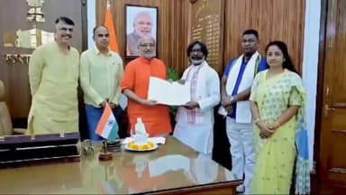 कांके: राजभवन में आज ही सीएम पद की शपथ लेंगे हेमंत सोरेन, 7 जून को शपथ लेने की कही गई थी बात