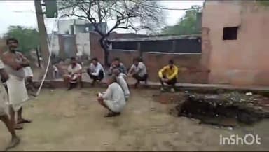 धौलपुर: मनिया: सुखलाल का अड्डा मैं अचानक टूटा विद्युत लाइन का तार, बड़ा हादसा टला