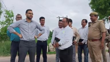 मंझनपुर: जिलाधिकारी ने किशनपुर पंप नहर सीरीज का किया भौतिक निरीक्षण