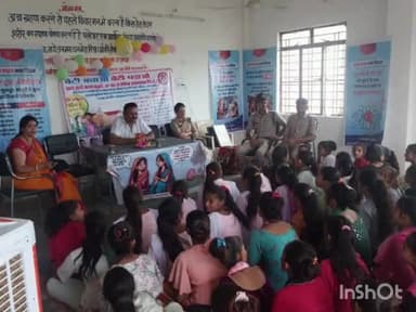 बल्देवगढ़: बल्देवगढ़ शासकीय बालिका छात्रावास में पुलिस के द्वारा छात्राओं को अपराधों के बारे में दी गईं महत्वपूर्ण जानकारियां