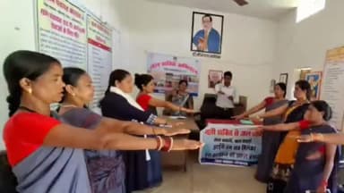 कोंडागांव: ग्राम कोरगांव में कैच द रेन अभियान के तहत कार्यक्रम आयोजित।