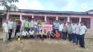 बदनावर: ,2 दिन में, 21 हजार बांस के पौधे लगाए,गांगी नदी के दोनों ओर रोपे गए पौधे, 30 से अधिक गांवो के लोग हुए शामिल।