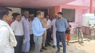 बलरामपुर: जिला अधिकारी ने सामुदायिक स्वास्थ्य केंद्र शिवपुरा का किया औचक निरीक्षण