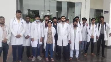 विदिशा नगर: अटल बिहारी वाजपई मेडिकल कॉलेज में इंटर्नशिप कर रहे डॉक्टरों ने स्टाईपेंड बढ़ाने की मांग की