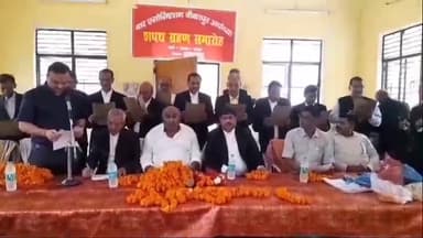 बीकापुर: बीकापुर तहसील में बार एसोसिएशन के नवनिर्वाचित अध्यक्ष सहित कमेटी के शपथ ग्रहण समारोह का हुआ आयोजन, मुख्य अतिथि रहे MLC