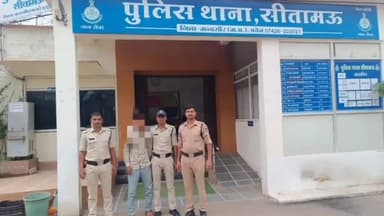 सीतामऊ: खेताखेड़ा गांव में बीते दिनों तीन घरों में हुई चोरी के मामले में झालावाड़ निवासी एक आरोपी को किया गिरफ्तार