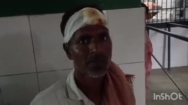 लखीसराय: जिले के मानिकपुर थाना क्षेत्र के खांड़पर गांव में जमीनी विवाद में भाई ने भाई को मारकर किया जख्मी किया गया उपचार।
