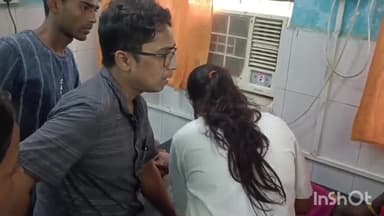 लखीसराय: जिले के रामगढ़ चौक थाना क्षेत्र के खड़गवारा गांव में 13 वर्षीय किशोरी कोकरंट लगने से गंभीर हालत में लाया गया सदर अस्पताल