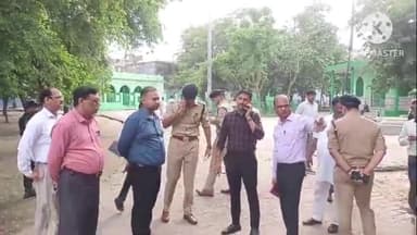 कोल: थाना रोरावर क्षेत्र के अंतर्गत आगामी मोहर्रम के त्योहार को लेकर जिला अधिकारी ने कर्बला का किया निरीक्षण