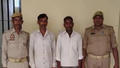 रॉबर्ट्सगंज: नरोखर और सोढ़ा गांव से पुलिस ने दो वांछित अभियुक्तों को गिरफ्तार कर न्यायालय किया रवाना