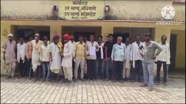 नैनवां: कंवरपुरा गांव के विद्यालय की भूमि को अतिक्रमण मुक्ति करने की मांग को लेकर ग्रामीणों ने ज्ञापन सौंपा