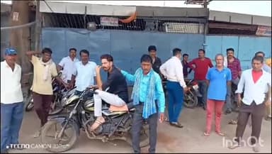 विदिशा नगर: व्यापारियों और हम्मालों में गतिरोध के कारण दसवें दिन भी बंद रही कृषि उपज मंडी