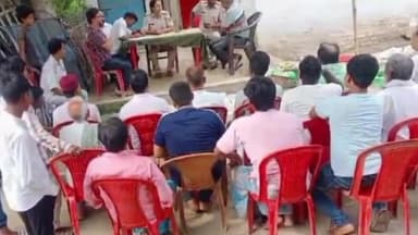 हनुमाननगर: हायाघाट में शांतिपूर्ण और सौहार्दपूर्ण वातावरण में मोहर्रम पर्व मनाने को लेकर विलासपुर गांव में शांति समिति की हुई बैठक