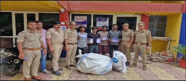 मेरठ: थाना गंगानगर पुलिस द्वारा सिटी गार्डन कालोनी में ट्रासफार्मर का तार व तेल चोरी करने वाले 05 शातिर अभियुक्त गिरफ्तार,