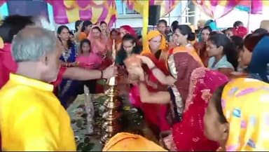 कुआरी वीर शिव मंदिर में प्राण प्रतिष्ठा को ले मूर्ति और गुंबज पूजन 🔱🔱🕉️🕉️ #shrimurariswami ुरारी