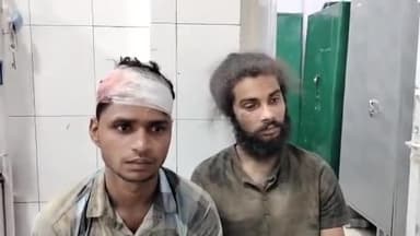 मुरादाबाद: सिविल लाइन थाना क्षेत्र में बस से ओवरटेक करने के चलते बाइक फिसल गई, तीन लोग घायल