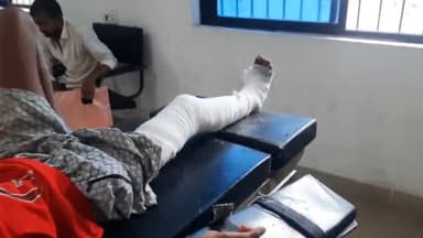 सासाराम: कंचनपुर गांव में अनियंत्रित ट्रैक्टर की चपेट में आने से एक 13 वर्षीय लड़का हुआ घायल