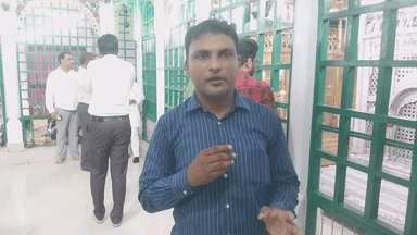 #इमामबाड़ा में सोने-चांदी की धातु से बनी रखी हुई है ताजिया, दूर-दूर से बड़ी संख्या में जायरीन यहां आकर करते हैं जियारत।