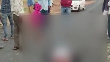 प्रभात पट्टन: प्रभात पट्टन रोड पर सड़क दुर्घटना, थार ने स्कूटी को पीछे से मारी टक्कर, कालेज के प्रोफेसर दम्पत्ति गंभीर घायल।