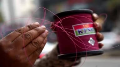 रामपुर: AAP पार्टी के नेता मामून शाह ने कहा कि कार्रवाई न होने से धड़ल्ले से बिक रहा चाइनीज मांझा,  लोग हादसे का शिकार हो रहे है