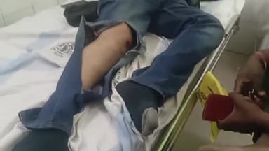 नगर नौसा: खजुरा गांव के पास बाइक दुर्घटना में एक व्यक्ति हुआ जख्मी