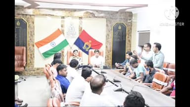 मेरठ: मेरठ एसएसपी ने जिले के डीजे संचालकों के साथ बैठक कर शहर में डीजे प्रतिबंध दी चेतावनी