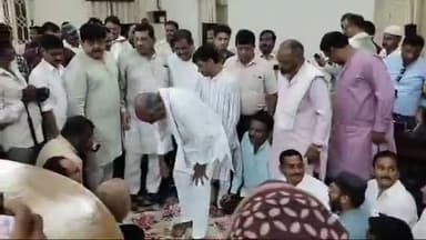 जबलपुर: नगर निगम कांग्रेस पार्षद दल के अनिश्चित कालीन धरने पर पहुँचे पूर्व सीएम दिग्विजयसिंह, भाजपा को लेकर कही बड़ी बात