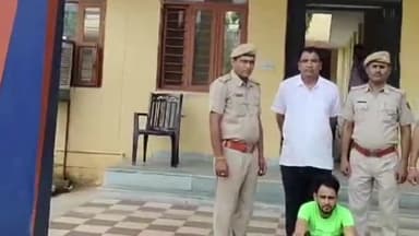 चौमूं: जयपुर ग्रामीण की अमरसर थाना पुलिस ने दुष्कर्म करने के मामले में फरार चल रहे एक आरोपी को किया गिरफ्तार