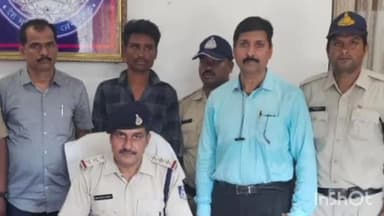 ब्यौहारी: ब्यौहारी पुलिस ने हत्या के आरोपी को पकड़ा बीते दिनों भन्नी गांव में हुई थी हत्या 10 हजार का था आरोपी के ऊपर इनाम