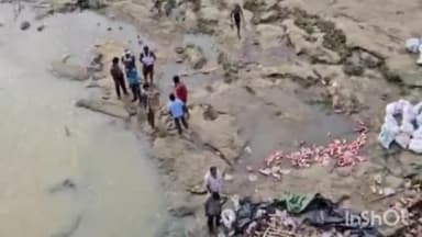 गोहपारु: सोन नदी दियापीपर में पलटा शहडोल से शराब लोड कर ब्यौहारी जा रहा मिनी ट्रक, पुलिस कर रही पड़ताल