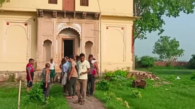 एत्मादपुर: गांव सवांई में राधा माधव मंदिर से घंटे चोरी करके फरार हुए चोर, जांच शुरू