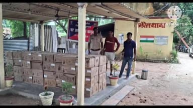 चेरिया बरियारपुर: मंझौल गढ़पुरा मुख्य मार्ग पर गुप्त सूचना के आधार पर पुलिस ने शराब की बड़ी खेप को किया जब्त।