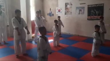 admission open for boys and girls 89494 54445 pankha circle churu learn karate, taekwondo @churuvision @churulive