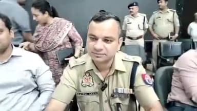 मुरादाबाद: इंस्पेक्टर सिविल लाइंस लाइन हाजिर  एक महीने पहले मिला था चार्ज, SSP की मीटिंग में अनुशासनहीनता पर गिरि गाज