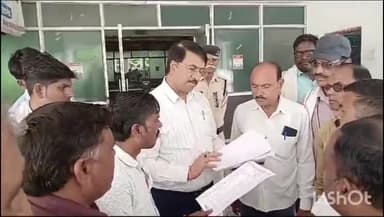 कटनी नगर: विश्राम बाबा स्थित कलेक्टर कार्यालय में मुख्यमंत्री के नाम सरपंच संघ के द्वारा 6 सूत्रीय मांगों को लेकर दिया गया ज्ञापन