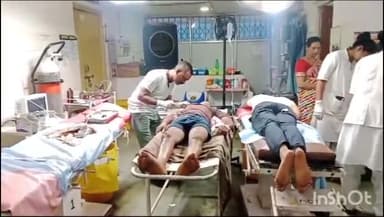 कटनी नगर: घुघरा धरी में ट्रैक्टर और बाइक की हुई भिड़ंत बाइक में सवार व्रत हुए घायल कटनी जिला अस्पताल में कराया गया भर्ती