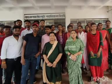 चितरंगी: राज्य मंत्री राधा सिंह ने शासकीय जगन्नाथ सिंह स्मृति महाविद्यालय चितरंगी का किया निरीक्षण