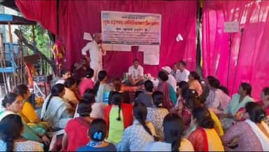 राजगढ़ी: पेयजल किल्लत से जूझ रहे बड़कोट नगर वासियों का अनिश्चितकालीन  धरना 46 वें दिन भी जारी रहा,