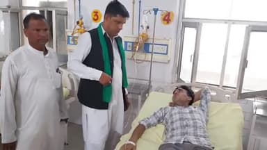 रामपुर: राष्ट्रीय लोकदल के प्रदेश महासचिव मोहम्मद उस्मान ने कहा कि जिला अस्पताल पहुंच कर मरीजों का जाना हाल